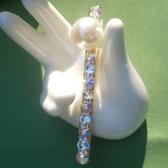 💇🏼‍♀️ Pearl & Gemstones Hair Clip - Picture 6 of 6